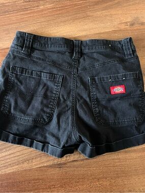 Dickies Women's Black Denim Work Shorts